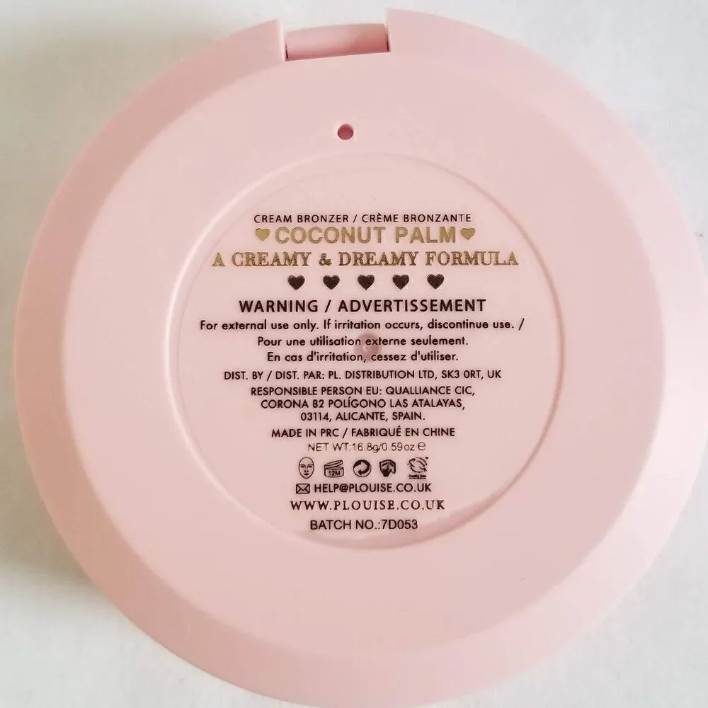 P.Louise Spoilt For Choice Cream Bronzer - Coconut Palm